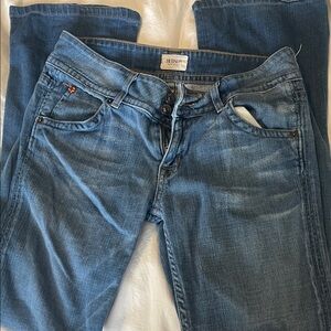 Hudson Jeans Women's Classic Blue Straight Leg Jeans